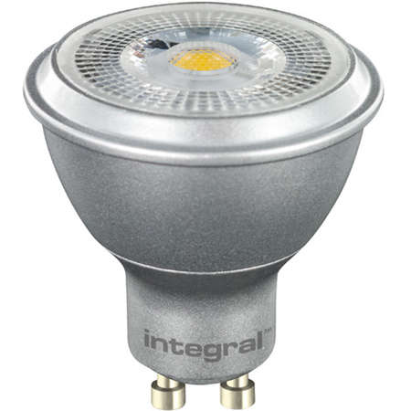 Bec LED Integral GU10  6.8W lumina calda