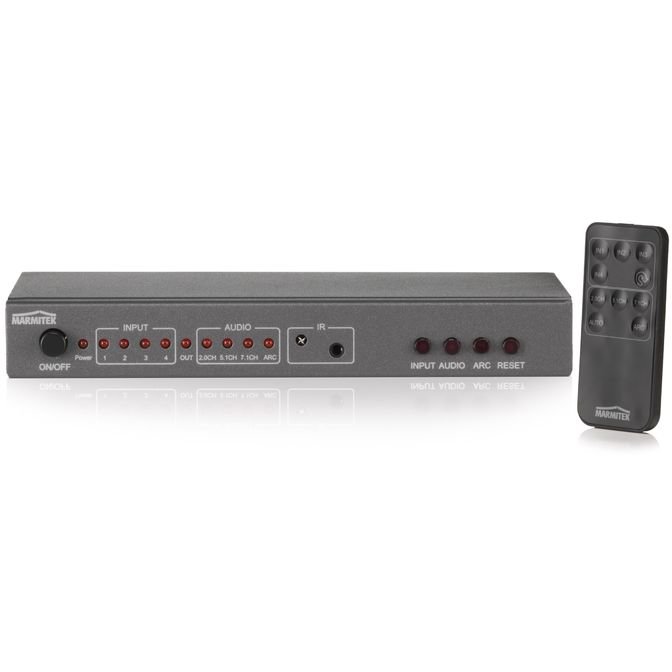 Switch HDMI SWTHDMI-MR-08251 4 intrari 4K