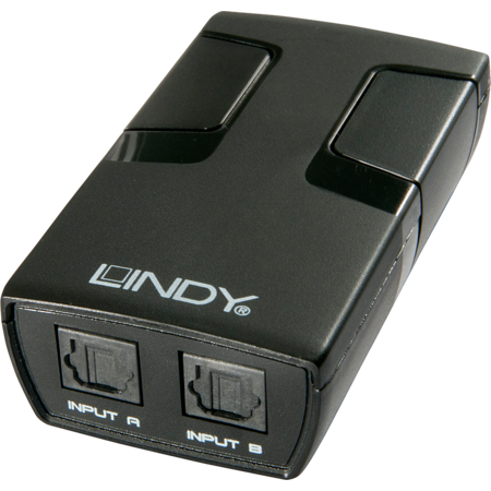 Switch optic Lindy SWTOPT-LY-70405 Automatic 2 porturi