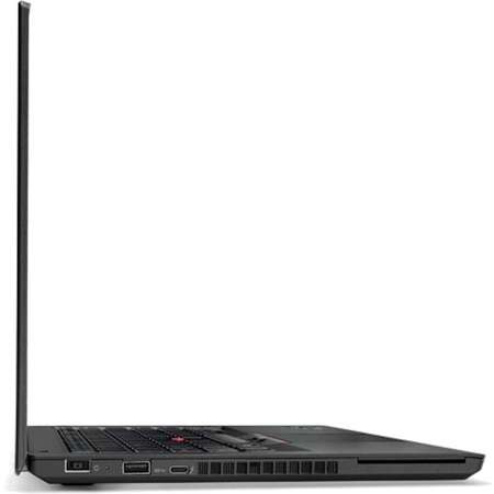 Laptop Lenovo ThinkPad T470 14 inch Full HD Touch Intel Core i7-7500U 16GB DDR4 512GB SSD 4G FPR Windows 10 Pro Black