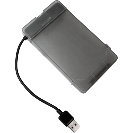 Adaptor Logilink USB 3.0 pentru 2.5 S-ATA cu etui de protecție