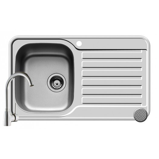 Set Chiuveta SPACE MINI ST LN + Baterie Bello