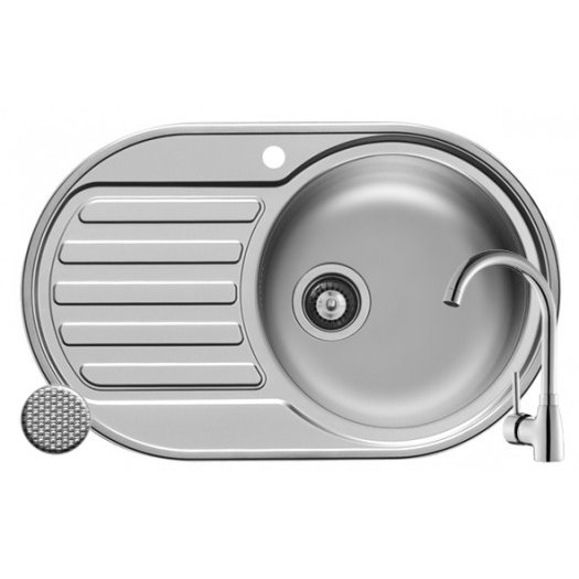 Set Chiuveta SR MINI DR LN + Baterie Bello