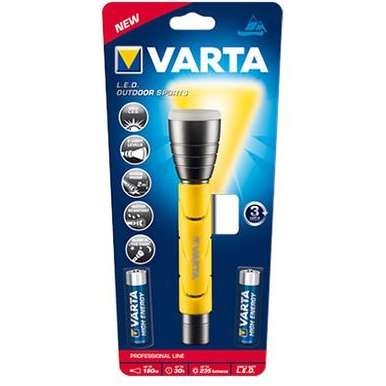 Lanterna Varta LAVA 18628 LED OUTDOOR SPORTS (+2xAA) 235lm