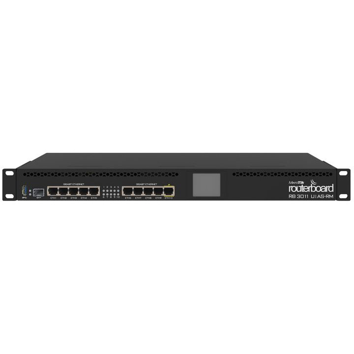 Router Procesor Dual-Core 1.4GHz 1GB 1U Rackmount Case LCD Panel Negru