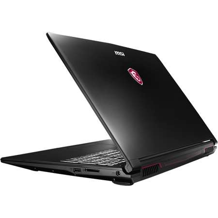 Laptop MSI GL62M 7REX 15.6 inch Full HD Intel Core i7-7700HQ 8GB DDR4 1TB HDD 128GB SSD nVidia GeForce GTX 1050 Ti 2GB Red Backlit Windows 10 Black