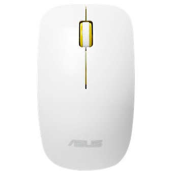 Mouse ASUS WT300 Optical Wireless White Yellow