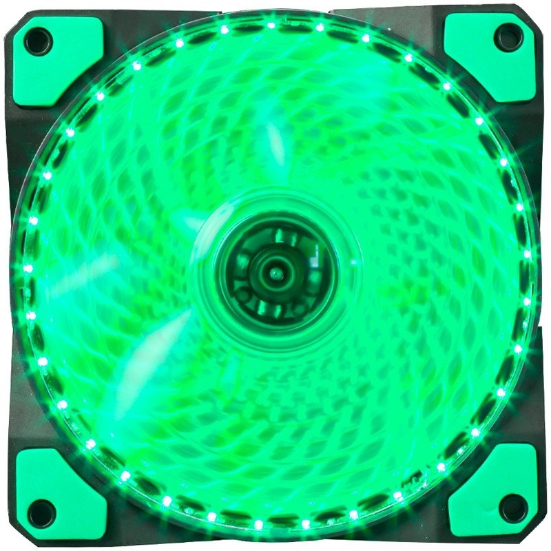 Ventilator FN-11 120mm Green LED