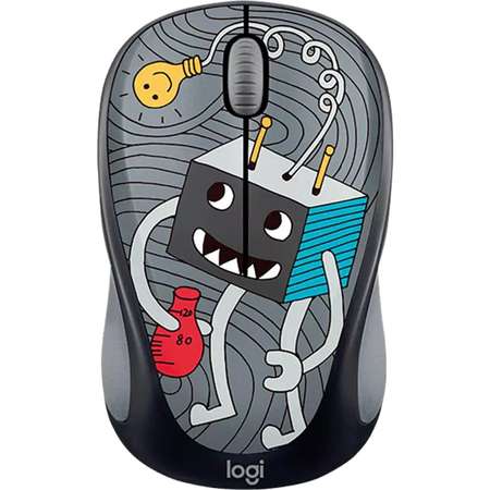 Mouse Logitech Wireless M238 Doodle Collection LIGHTBULB