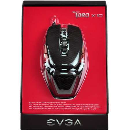 Mouse gaming EVGA TORQ X10