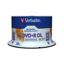 Mediu optic Verbatim BLANK DVD+R DL 8X 8.5GB 50 bucati