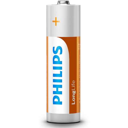 Baterii Philips LongLife AA 4-FOIL W/ STICKER