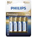Baterii Philips Premium Alkaline AA 4-BLISTER