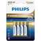 Baterii Philips Premium Alkaline AAA 4-BLISTER