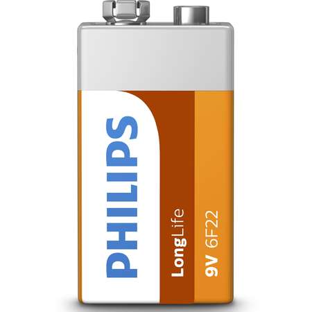 Baterie Philips LongLife 9V 1-BLISTER