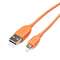 Cablu de date Serioux microUSB 1m Orange