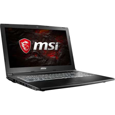 Laptop MSI GL62M 7RDX 15.6 inch Full HD Intel Core i7-7700HQ 8GB DDR4 1TB HDD 128GB SSD nVidia GeForce GTX 1050 2GB Red Backlit Windows 10 Black