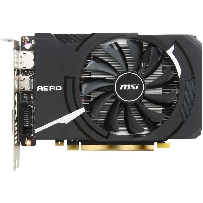 Placa video nVidia GeForce GTX 1050 Ti AERO ITX OCV1 4GB DDR5 128bit
