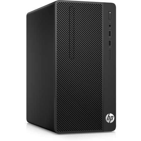 Sistem desktop HP 290 G1 MT Intel Core i3-7100 4GB DDR4 256GB SSD Windows 10 Pro Black