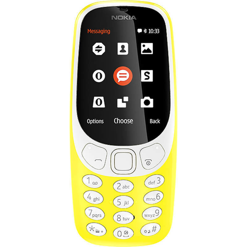 Telefon mobil 3310 2017 Dual Sim Yellow