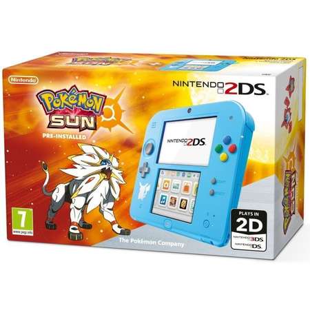 Consola Nintendo 2DS Pokemon Sun Limited