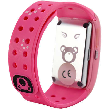 Smartwatch Star K303 City Silicon pentru copii cu GPS si apel SOS Pink