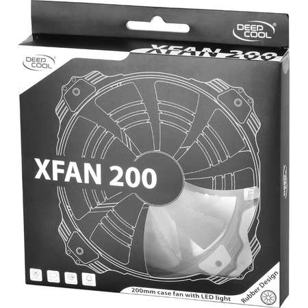 Ventilator Deepcool Xfan 200 Red LED