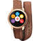 Smartwatch MyKronoz ZeCircle 2 Premium Leather Brown
