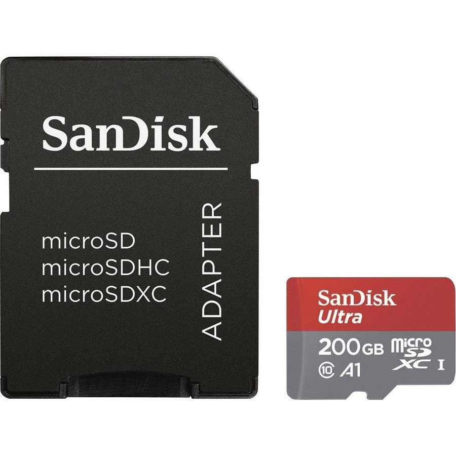 Card Ultra microSDXC 200GB 100MB Clasa 10 UHS-I + Adaptor