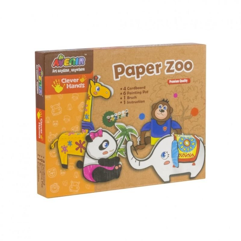 Joc Gradina zoologica din hartie