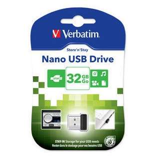 Memorie USB Verbatim Store n Stay NANO 32GB USB 2.0 Black