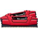 RipjawsV Red 8GB DDR4 2400 MHz CL15 Dual Channel Kit