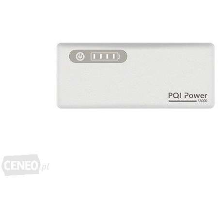 Acumulator extern PQI Power Bank 13000mAh USB Alb