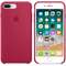 Husa Protectie Spate Apple iPhone 8 Plus Silicone Case Rose Red