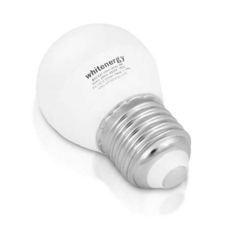 Bec Whitenergy 10222 LED B45 E27 5W 230V alb rece tip stiulete