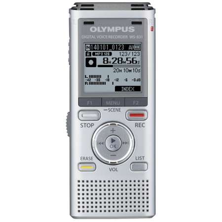 Reportofon stereo Olympus WS-852 4GB Silver