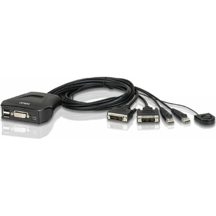 KVM CS22D 2Port USB DVI