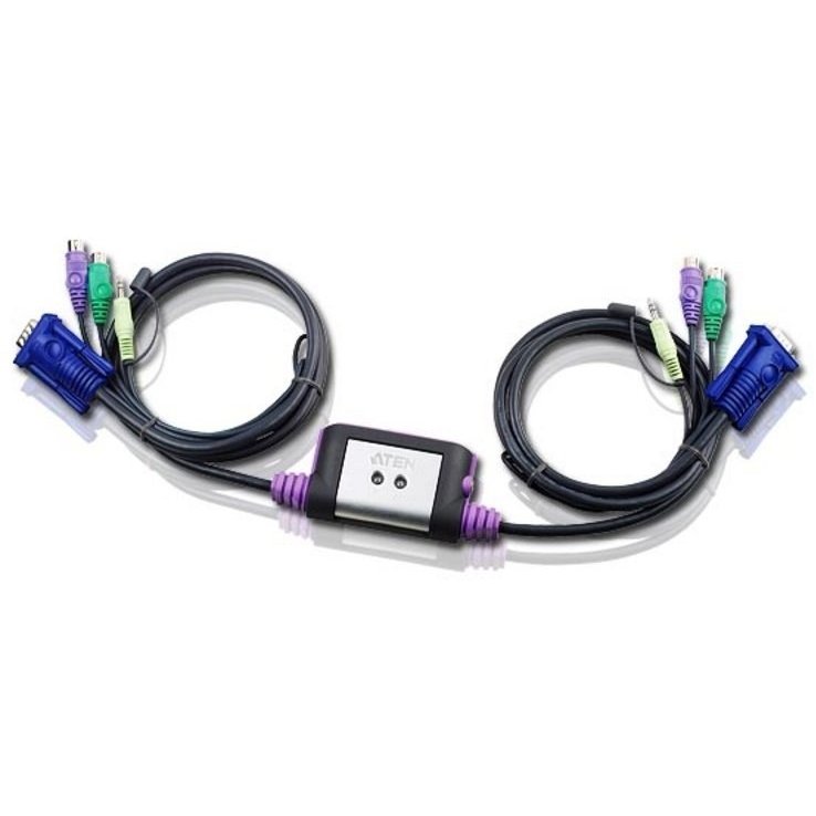 KVM CS62A 2Port PS/2