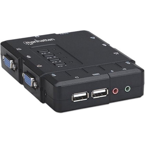 KVM 151269 4 porturi Compact USB Audio