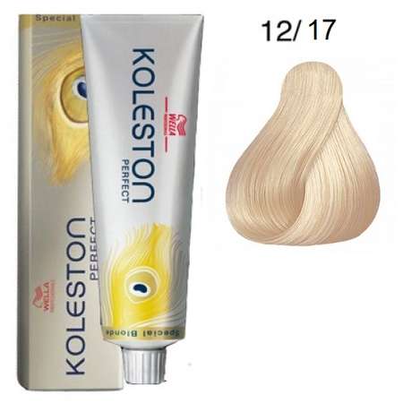 Vopsea permanenta WELLA PROFESSIONAL Koleston Perfect 12/17 Special Blonde Ash Brown