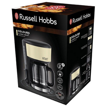 Cafetiera Russel Hobbs 20135-56 Colours Plus Classic 1000W 1.25l Cream
