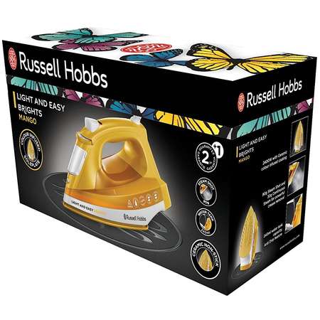 Fier de calcat Russel Hobbs 24800-56 Light and Easy Brights Mango 2400W 240 ml Yellow