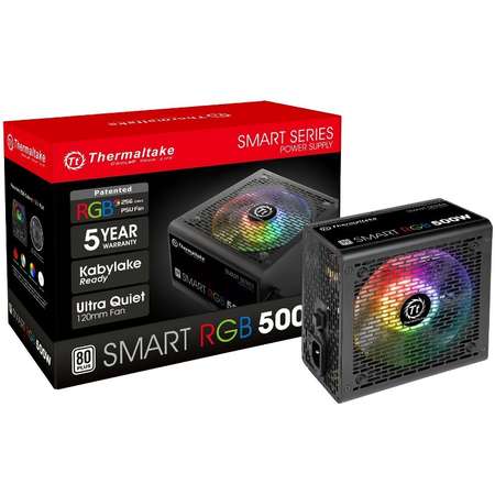 Sursa Thermaltake Smart RGB 500W 80 Plus