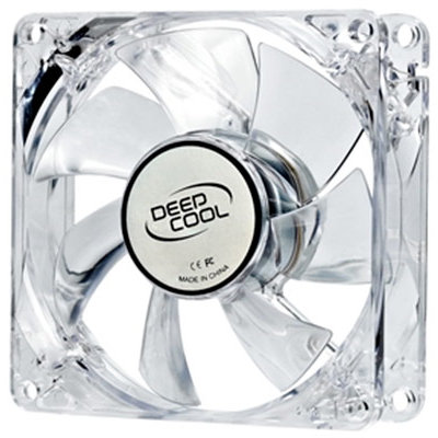 Ventilator Xfan 80LB Clear 80mm LED