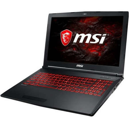 Laptop MSI GL62VR 7RFX 15.6 inch FHD Intel Core i7-7700HQ 8GB DDR4 1TB HDD 256GB SSD GeForce GTX 1060 Win 10 Black