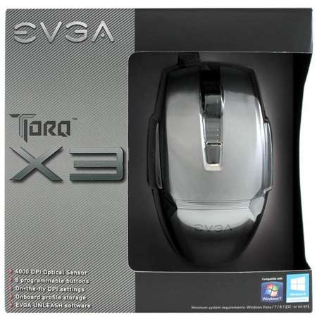 Mouse gaming EVGA TORQ X3