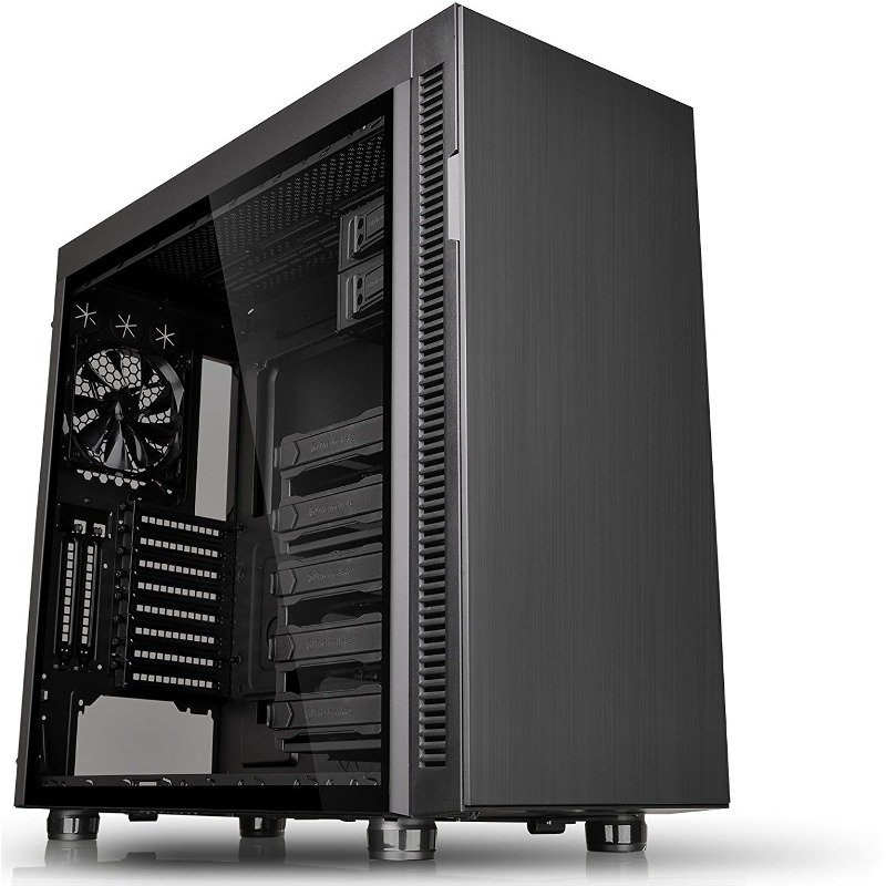 Carcasa Suppressor F51 Black Tempered Glass