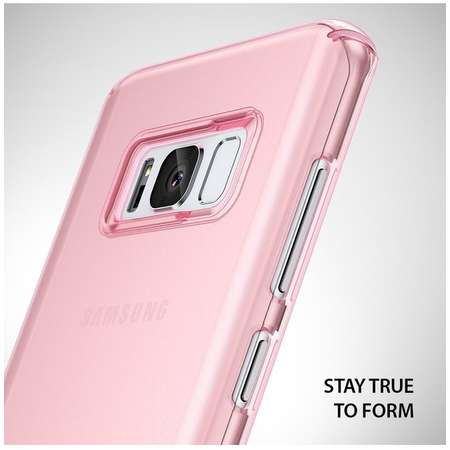 Husa Protectie Spate Ringke Slim Frost Pink pentru Samsung Galaxy S8 Plus