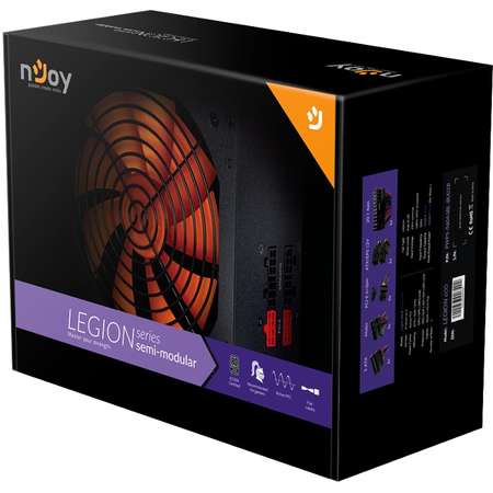 Sursa nJoy Legion 600W 80 Plus Silver