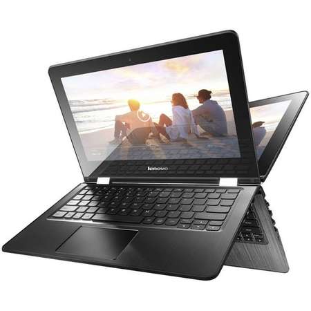 Laptop Lenovo IdeaPad Yoga 300-11IBR 11.6 inch HD Touch Intel Celeron N3060 4GB DDR3 32GB eMMC Windows 10 Home White